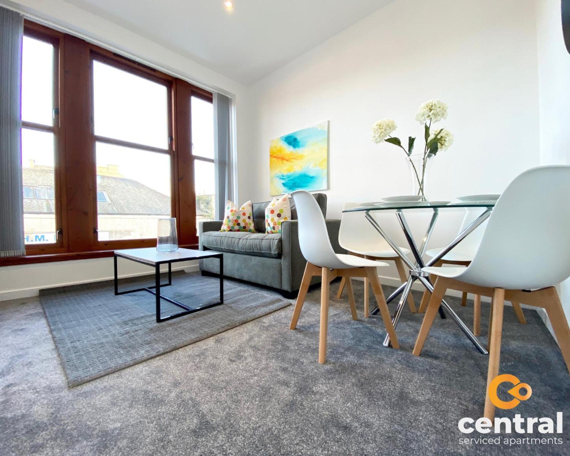 Central Serviced Apartments - Cosy 1 Bedroom - Walk Away From City Quay V&A - Walk To Bus And Train Station - Easy Access To City Centre - Fast Wi-Fi - Fully Equipped - Weekly & Monthly Stay Offers Dundee Ngoại thất bức ảnh