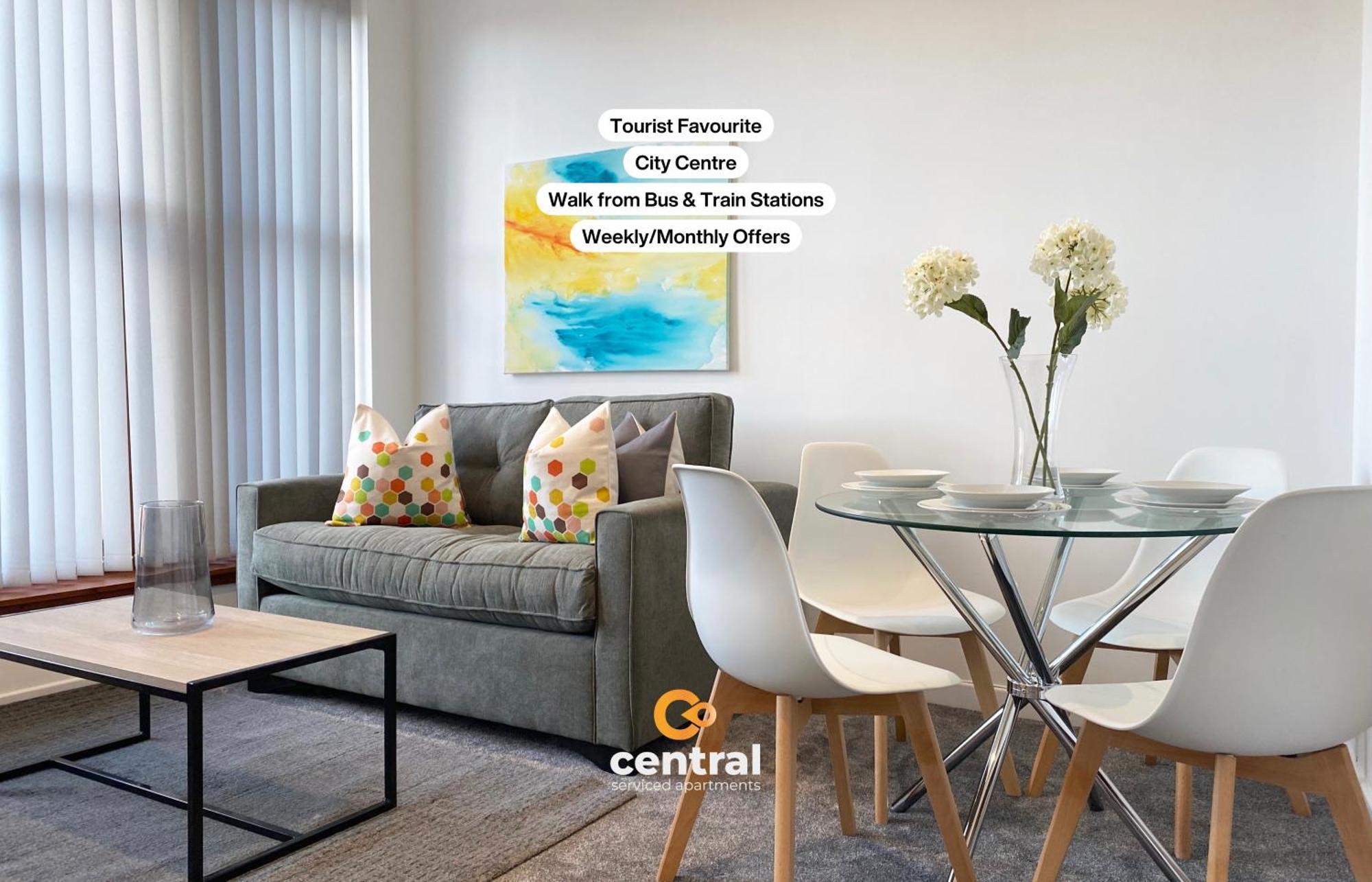 Central Serviced Apartments - Cosy 1 Bedroom - Walk Away From City Quay V&A - Walk To Bus And Train Station - Easy Access To City Centre - Fast Wi-Fi - Fully Equipped - Weekly & Monthly Stay Offers Dundee Ngoại thất bức ảnh
